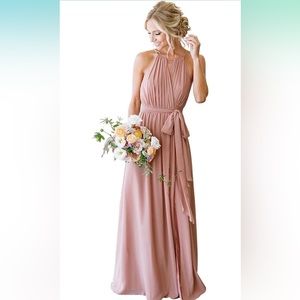 NWT Rose bridesmaid/ formal wedding guest dress - size 8